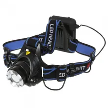 1PCS XM L XML T6 2000 LM font b LED b font Headlamp Headlight font b