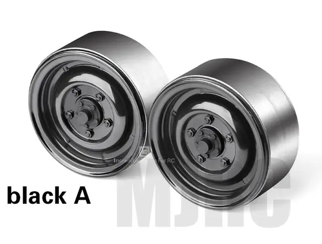 GRC製 GAX0143G シルバーホイールセット 2.2インチ TRX6TRX4 用