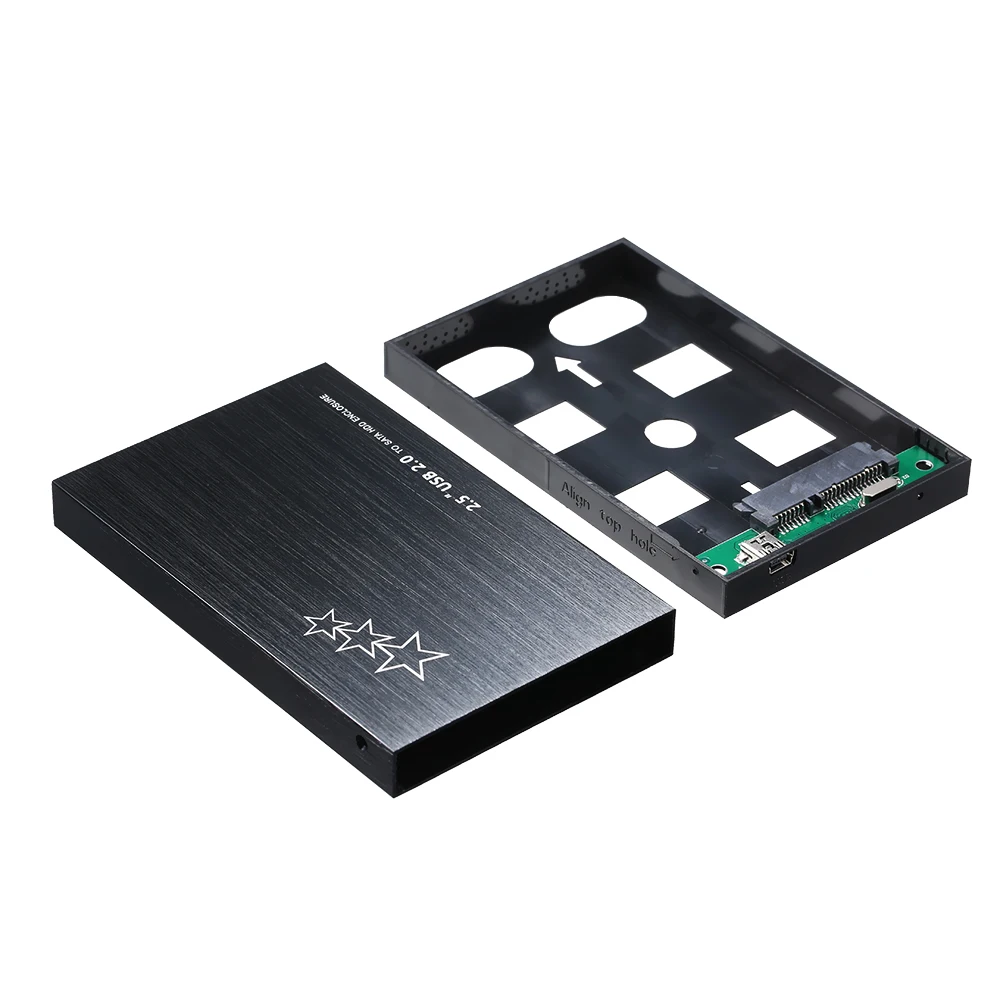 2,5 Inch HDD случае USB2.0 SATA HDD конвертер адаптер внешний корпус жесткий диск Box внешний жесткий диск корпус жесткий диск случае