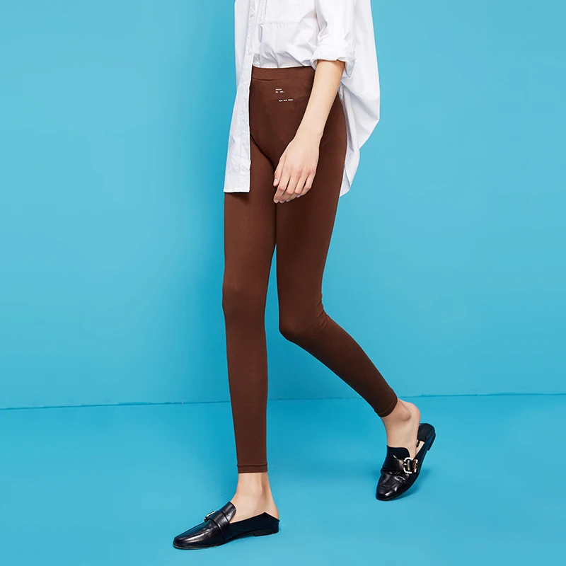 Cena Toyouth 2019 lato legginsy elastyczne kobiet smukłe nadruk spodnie z wysokim stanem odzież wierzchnia spodnie i spódnice rozciągliwy na co dzień sportowe legginsy