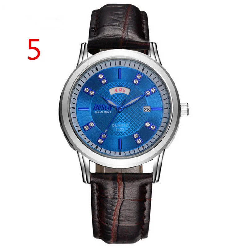 

2019 concept new diamond watch men's quartz men's watch net steel belt waterproof fashion sports non-mechanical students