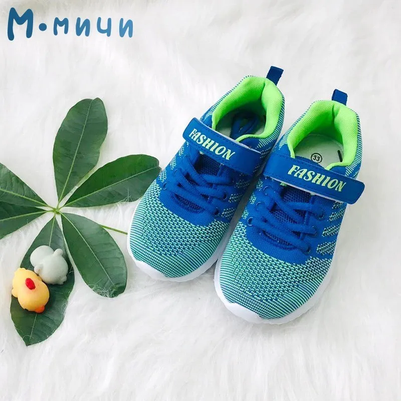 MMnun 3 = 2 الأطفال أحذية الاطفال أحذية رياضية أطفال أحذية الفتيان رياضية احذية الجري الفتيان العظام الفتيان أحذية حجم 27- 37 ML356