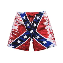 Пляжные брюки мужские модные повседневные с принтом Лоскутные сёрфинговые доски для плавания свободные быстросохнущие мужские шорты бермуды