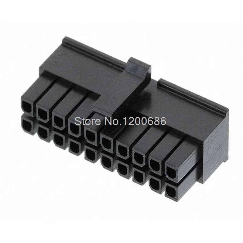 20P 430252010 Micro-Fit 3 0 Корпус розетки двухрядный 20 цепей 2*10p 20pin штекерные корпуса 43025 |
