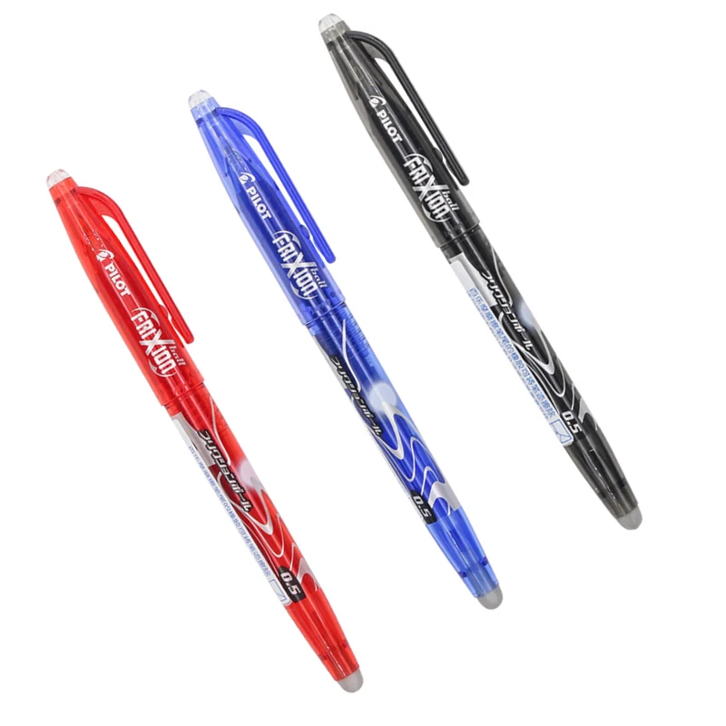 1pcs 파일럿 Frixion 펜 LFB-20EF 지울 수있는 젤 잉크 펜 중간 팁 0.5mm 클래식 스타일 닦아 깨끗한 온도 조절 펜