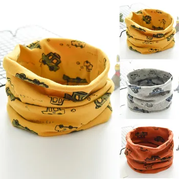

Children's LIC New Autumn Winter Boys Girls Baby Apple Scarf Cotton O Ring Neck Scarves Winter Scarf Baby Children Wool Ring