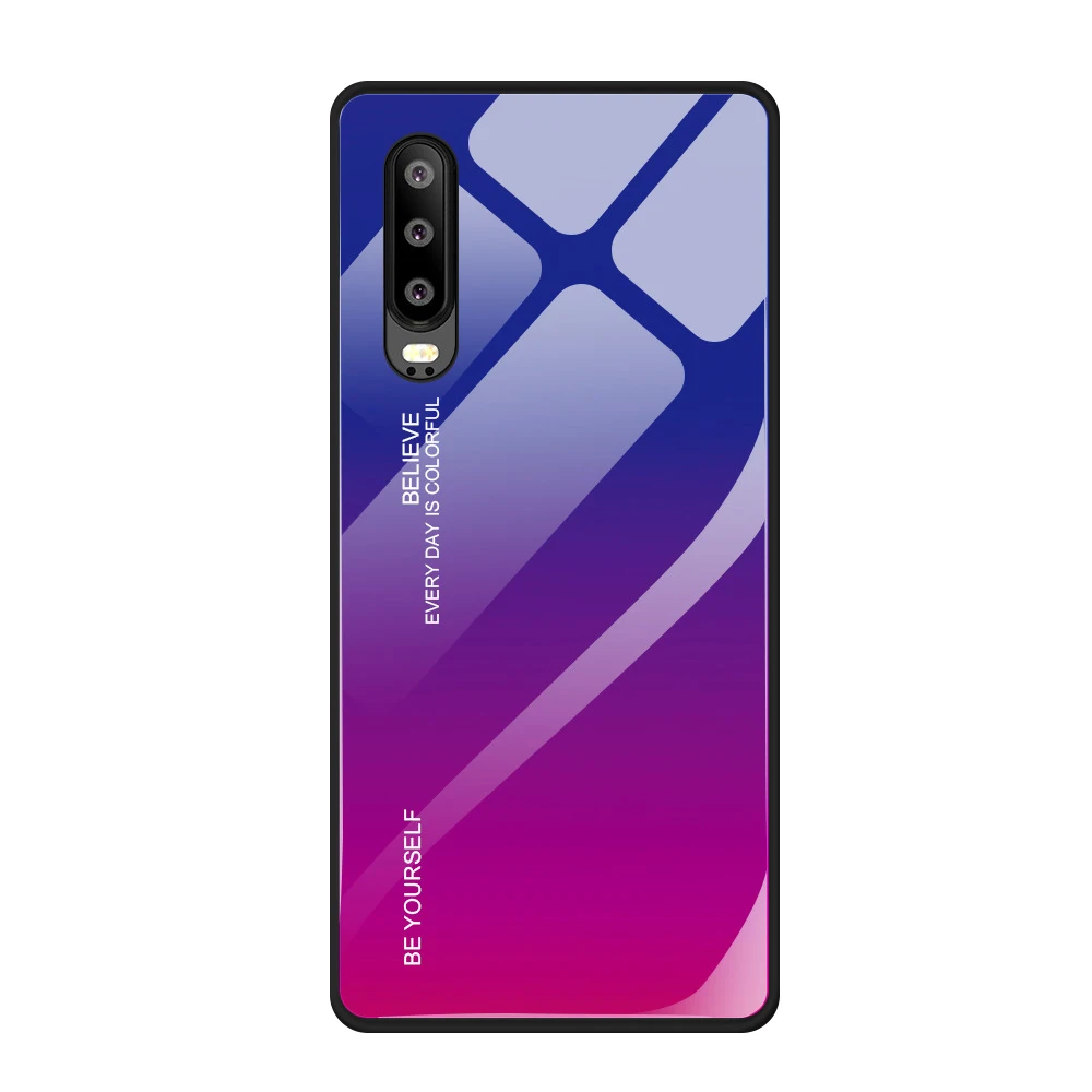 Чехол из закаленного стекла RAXFLY с градиентом для huawei P20 P30 Lite Pro, чехол для телефона s, чехол для huawei mate 20 Lite Pro Honor 20 Pro