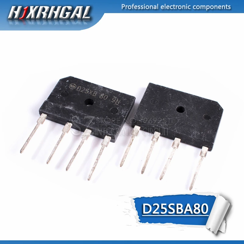 5 шт D25XB80 D25SBA80 мостовой выпрямитель 25A 800 V|Интегральные схемы| |