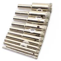 Lot de 11 forets diamantés de 3 à 14 mm, revêtus, pour la maçonnerie, le verre, les carreaux, le marbre et le granit 3