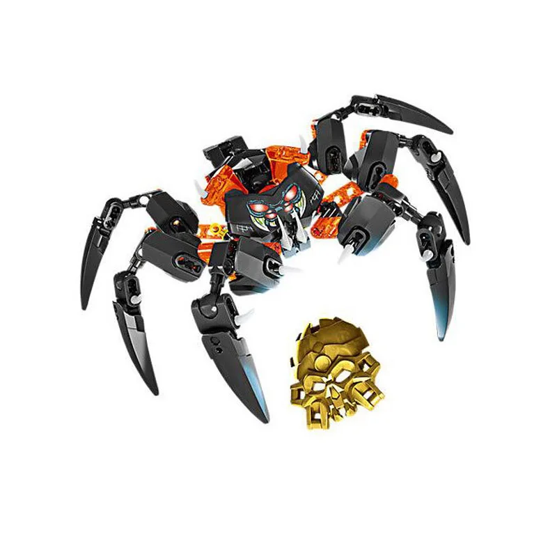 

BIONICLEMASK OF LIGHT XSZ 708-4 CHILDREN'S LORD OF SKULL SPIDER BIONICLE BUILDING BLOCK TOYS COMPATIBLE LELEPIN 70790 BRINGUEDOS