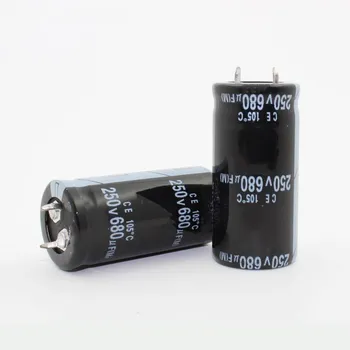 

12PCS 250v680uf 680uf 250v Electrolytic Capacitor Radial 22*45MM