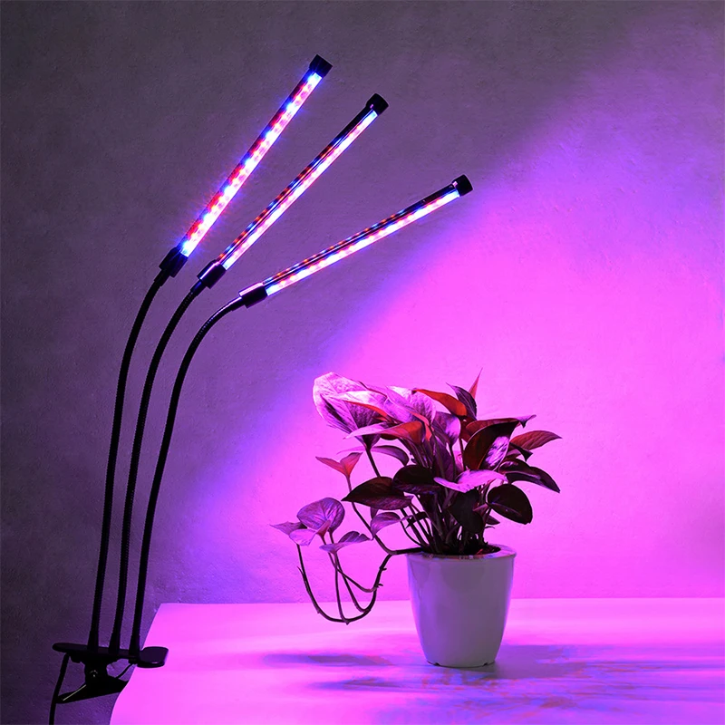 

Full Spectrum Led Grow Light Hydroponic Vegetables Plant Lamp Flower Indoor 18W Energy Saving USB