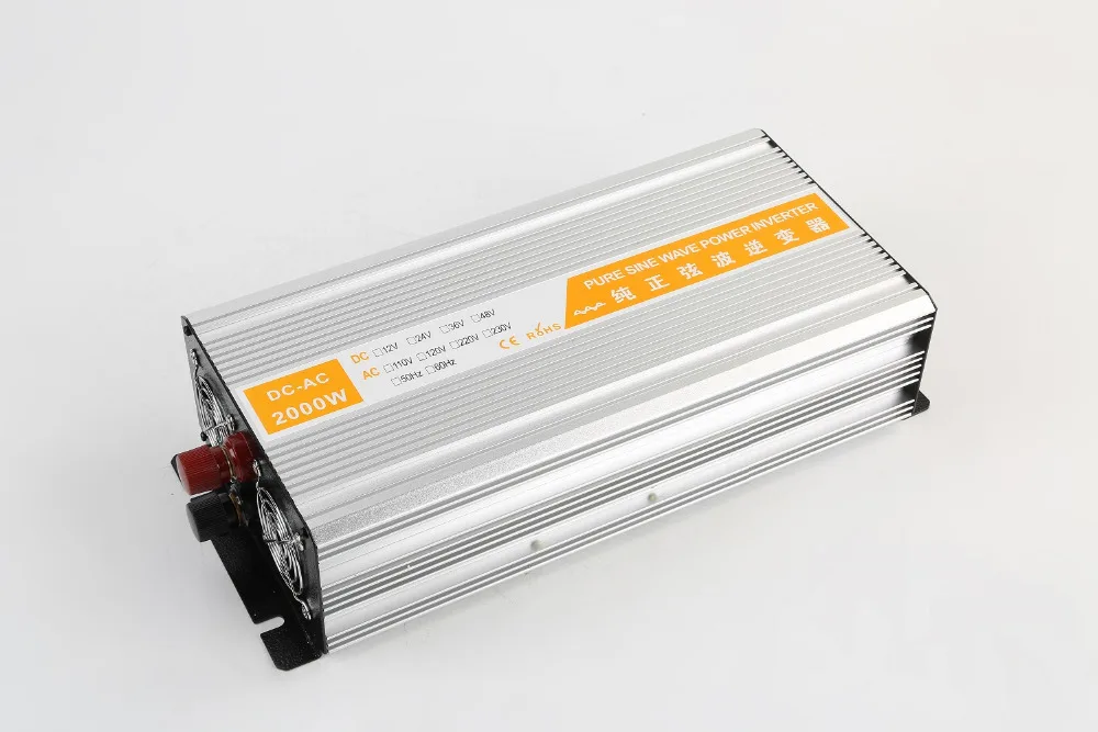 

dual digital display Pure Sine Wave Power Inverter 2000W DC48V to AC220V 50HZ Off Grid