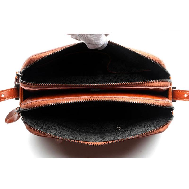 Модные женские сумки из натуральной кожи на плечо винтажный Чехол женский сумка-мессенджер дизайнерские брендовые маленькие сумки через плечо