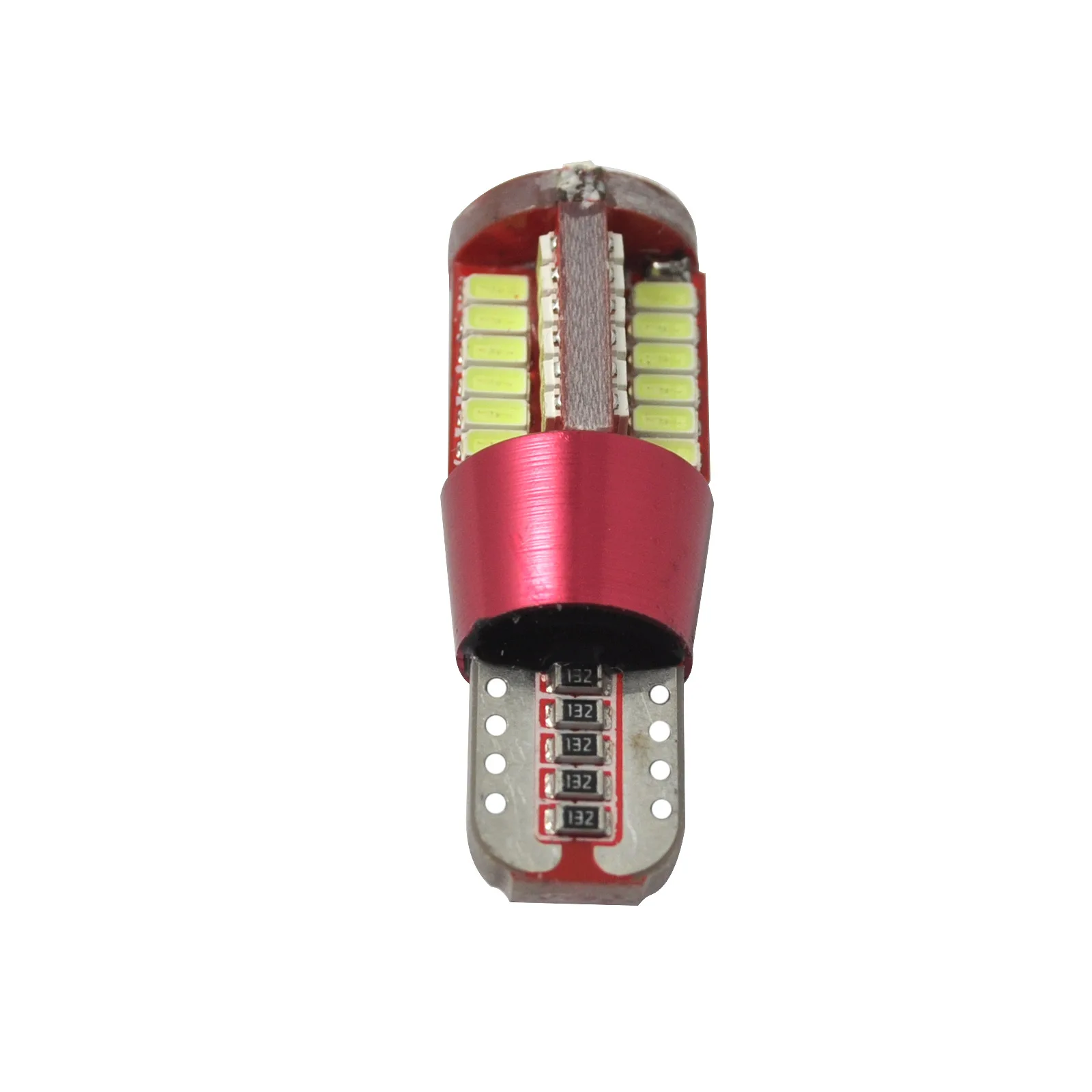 

2pcs T10 W5W Wedge 57-SMD 3014 LED Side Marker Lights Ice Blue 5W Canbus No Error Car Styling