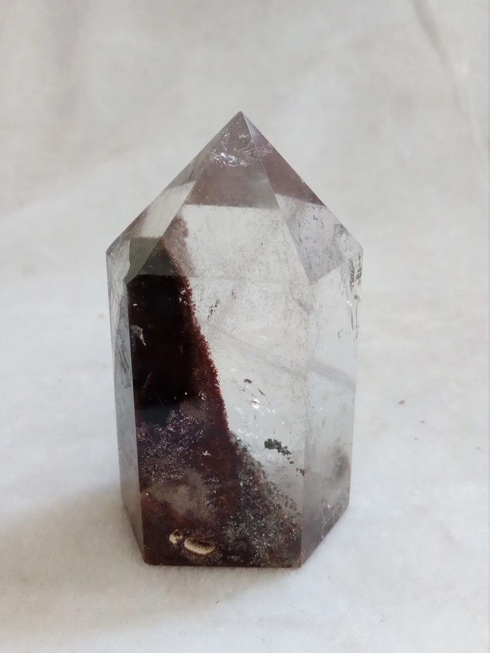 

NATURAL ghost quartz CRYSTAL WAND