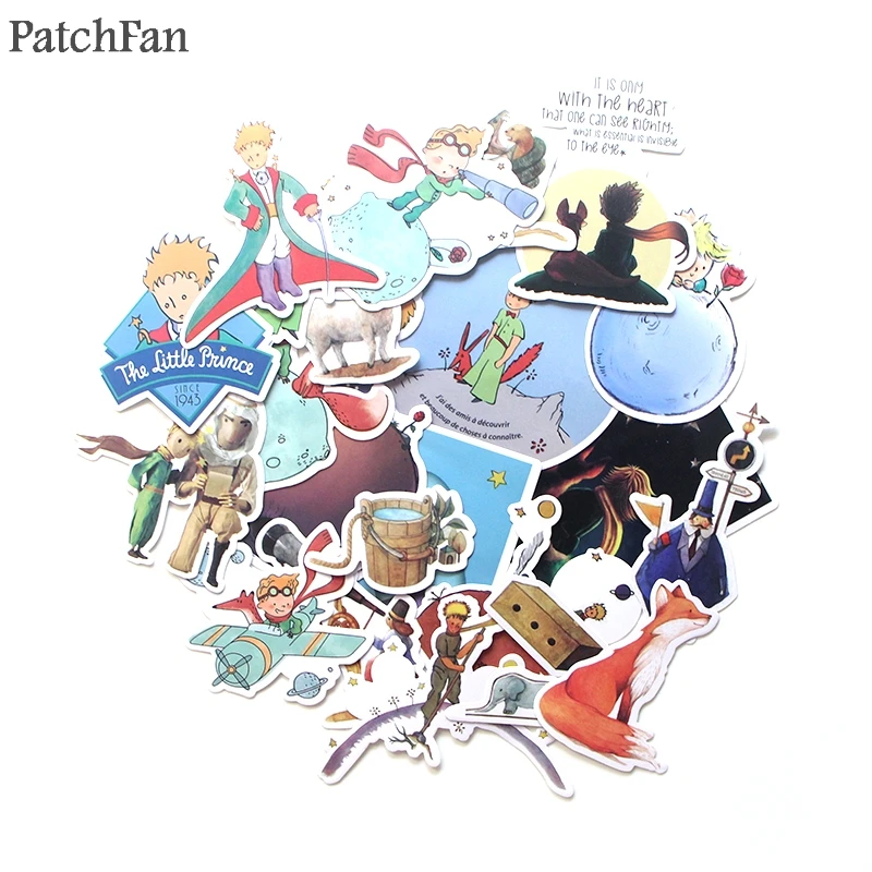 Patchfan 23 шт. с принтом Маленький принц Пастер коллекция 90s наклейки для