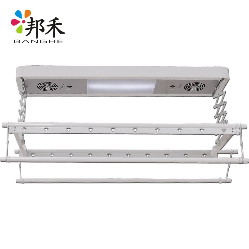 Intelligent remote control electric drying racks laundry machine retractable balcony lifting 906