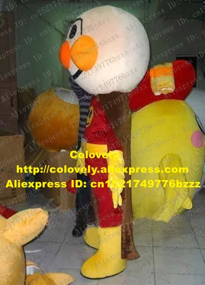 Прохладный кукольный маскарадный MASCOT-костюм maumet игрушечная Статуэтка кукольного кукла с длинными коричневый плащ красная одежда для взрослых № 2794