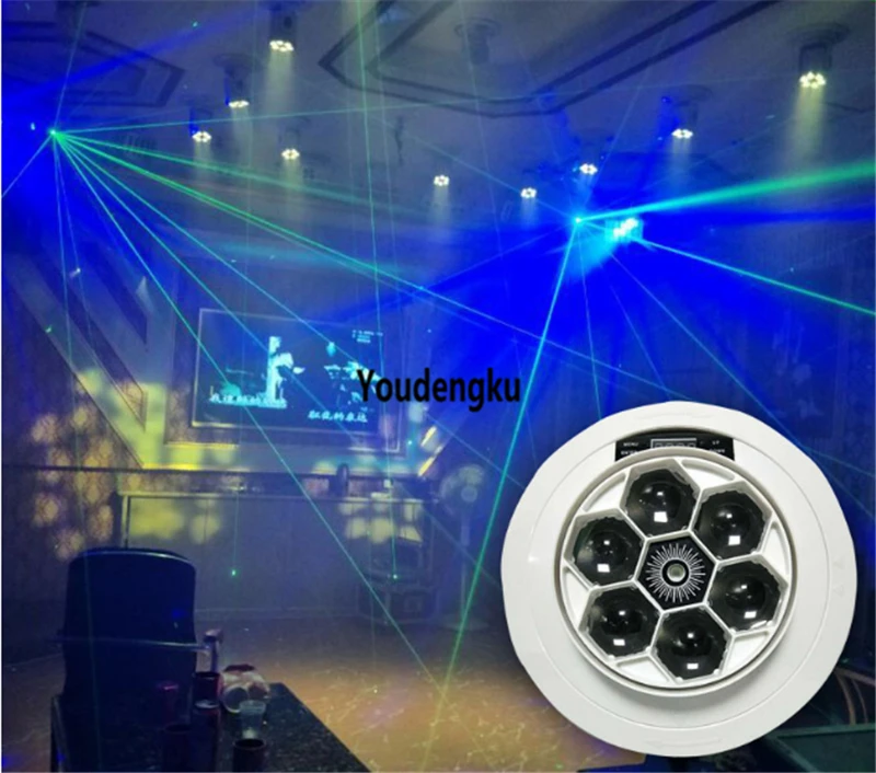 4 шт. 6x12 Вт rgbw 4в1 пчелиный глаз светодиодный луч Лазерный свет dj диско КТВ led