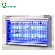 С сеткой от комаров Отпугиватель Электрический москитная убийца светодиодный насекомых электрическим током репелленты энергосберегающие Лампы Москитная