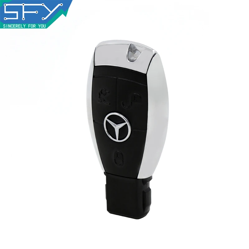 Biyetimi Usb Flash Drive Real Capacity High Speed Benz Car Key 8GB 16GB 32GB Pen Drive Pendrive Usb Memory Stick Free Shipping