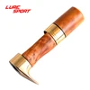 LureSport Burl wood Aluminum reel seat Fishing Rod Building Component spinning casting reel seat Repair Pole DIY Accessory ► Photo 3/6