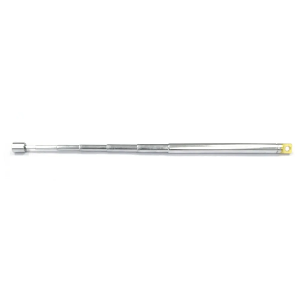 2pcs Replacement 100mm 7 sections telescopic antenna radio FM aerial square Flat milling DIY 2pcs Replacement 100mm 7 sections telescopic antenna radio FM aerial square Flat milling DIY