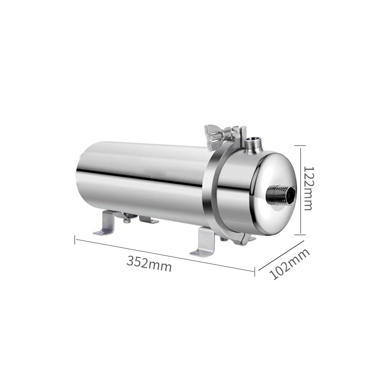 

304 Stainless Steel Water Filter PVDF Ultrafiltration Purifier,1000L,Commercial Home Kitchen Drink Straight UF Filters