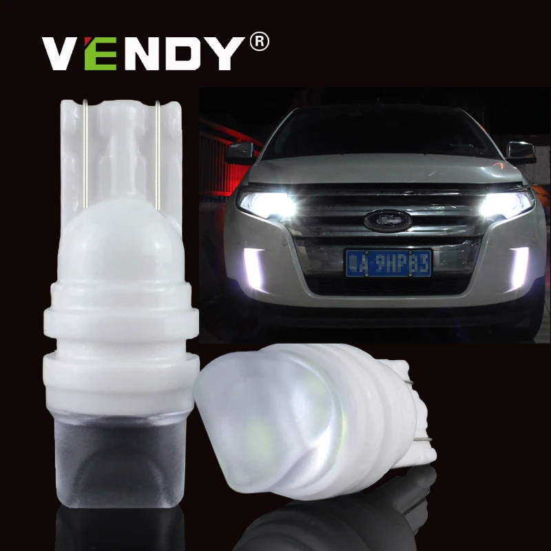VENDY 2 шт. Автомобильные светодиодные огни W5W T10 194 2825 168 Авто 12V лампы ширина парковки