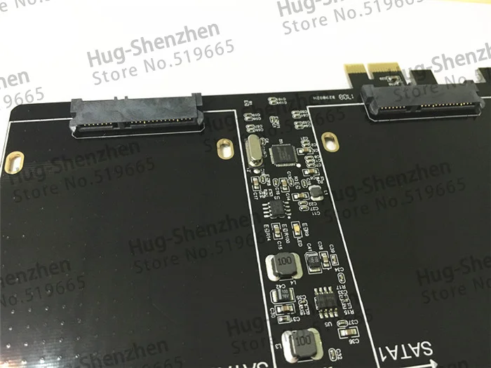  Hohe Geschwindigkeit DEBROGLIE DB-23561 Dual SATA III zu PCIe SSD Adapter karte für Mac pro 08-12 O