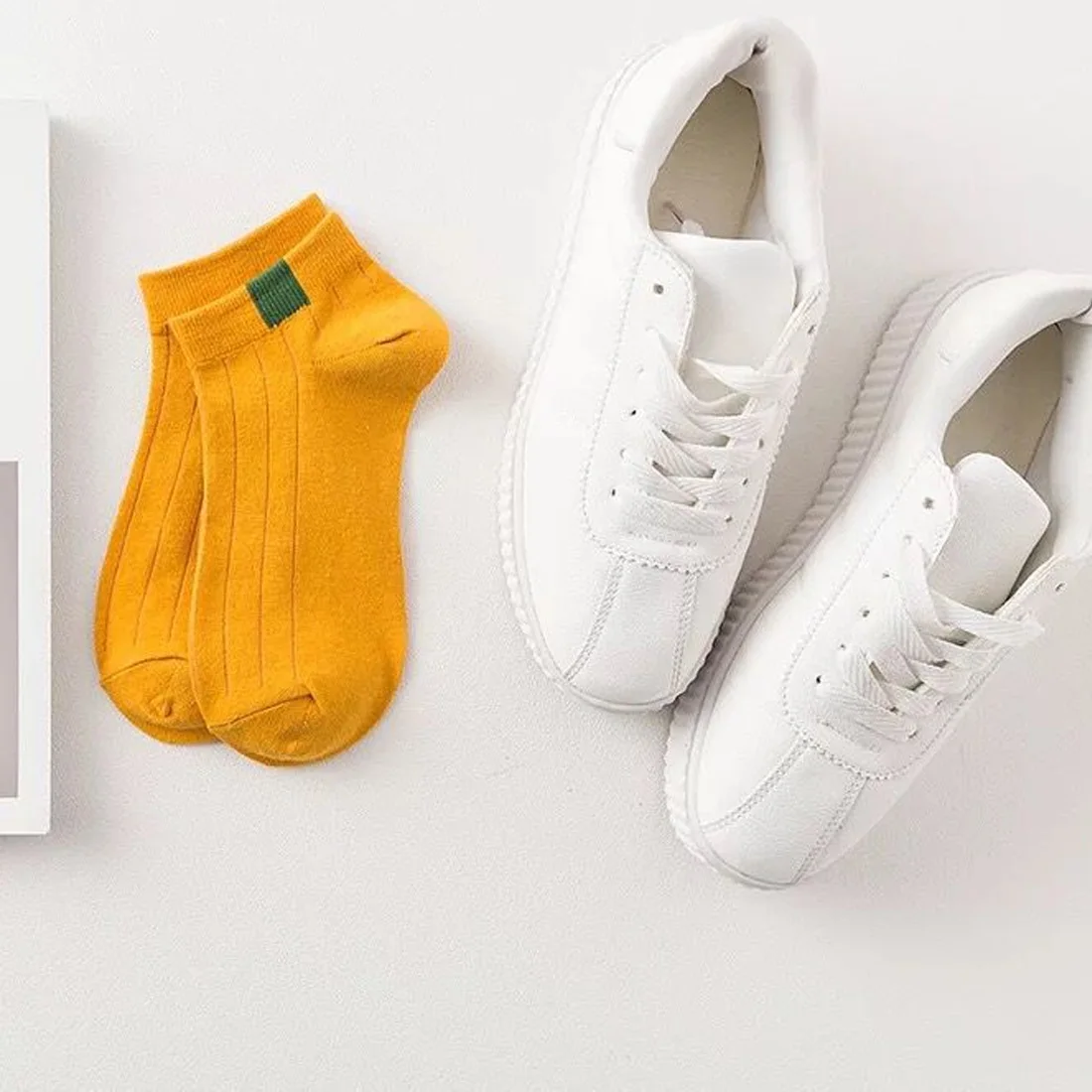 

Elastic Breathable Sock Unisex Comfortable Stripe Polyester Sock Slippers Short Ankle Sock Cotton Sock Slippers Short