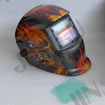 

2 in 1 Grind and Weld Welding Helmet Solar Auto Darkening Welding Mask Welding Glass Welder Cap TIG MIG MAG MMA Welder Skull2