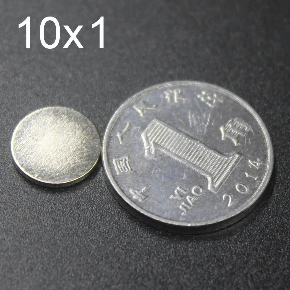 30/60/100/150 шт 10x1 неодимовый магнит 10 мм х 1 мм N35 NdFeB круглый супер мощный сильное постоянное магнитное imanes диск 10x1|Магнитные материалы| | АлиЭкспресс