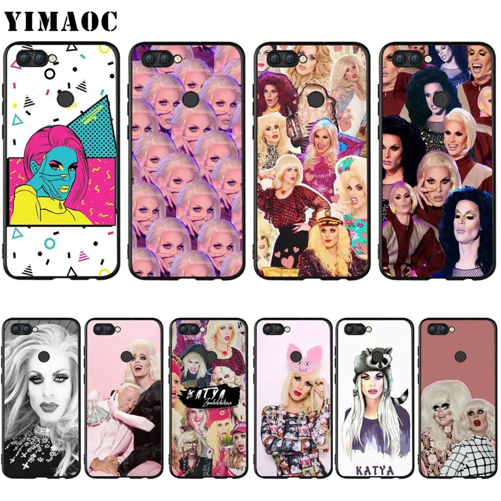 

YIMAOC Katya Zamo Case for Huawei Mate 10 P8 P9 P10 P20 P30 P Smart Lite Pro Mini 2017