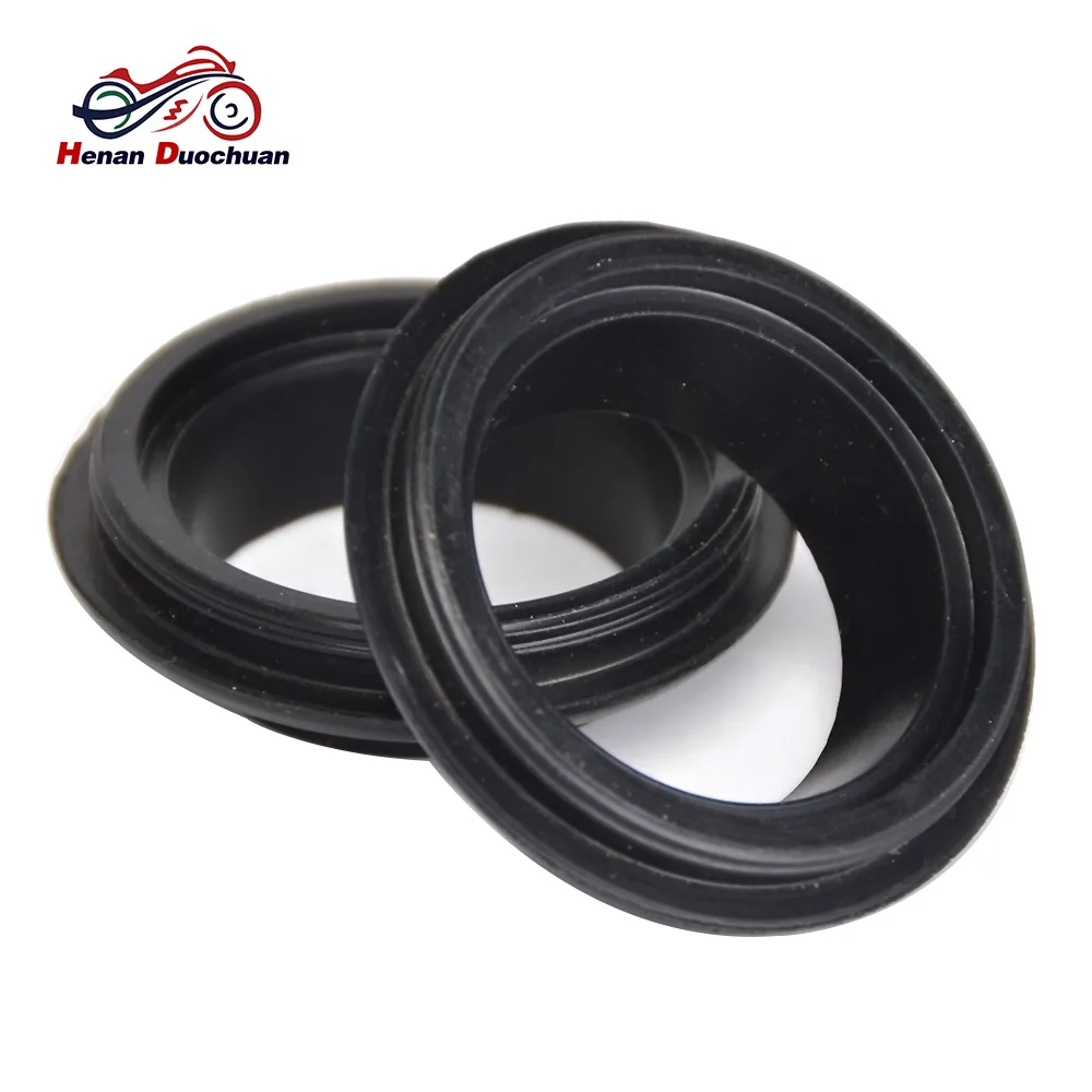 

1pair 33x45mm Nitrile Rubber Motorcycle Front Fork Damper oil seal Dust cover , Shock Absorber Oil Seal Dust Cover