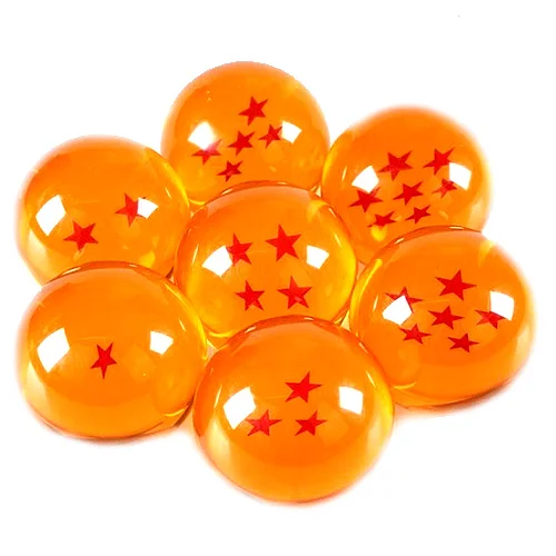 Dragonball Z 7 5 см хрустальный шар акриловый реплики 1 звезды Коллекционные вещи
