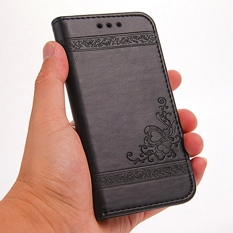 Новый для huawei Honor Y6 II компактный 5A LYO L21 Чехол кожаный Crazy Horse флип чехол телефона из