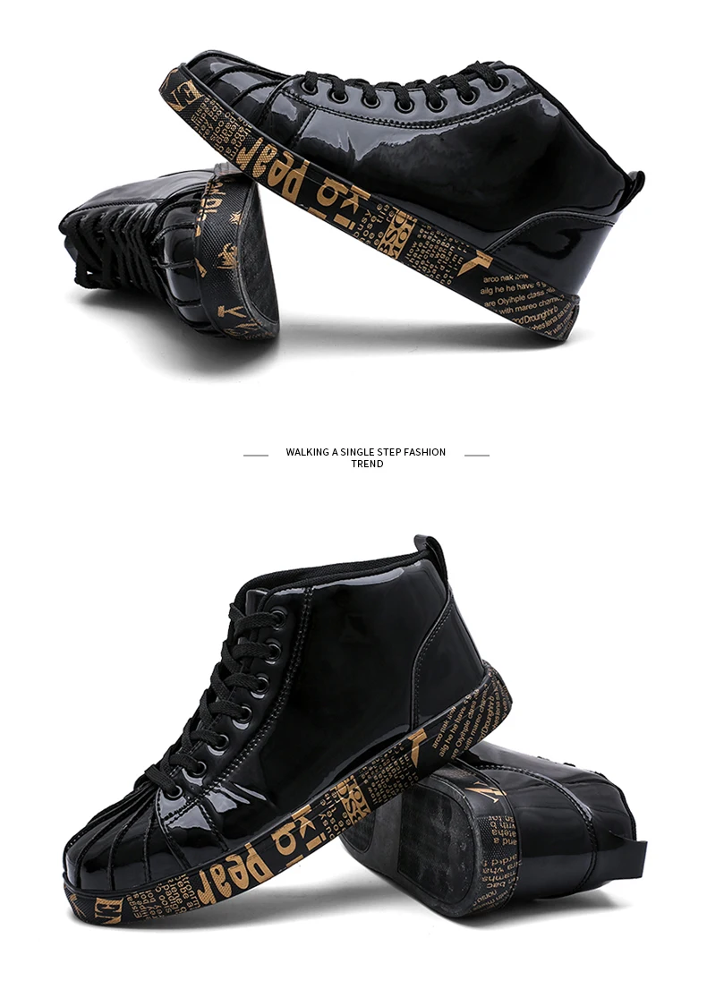 Зеркальные кожаные туфли на плоской подошве для влюбленных; дизайнерская мужская повседневная обувь в стиле хип-хоп; Роскошные модные черные кроссовки для взрослых; горячая распродажа; размеры 36-46