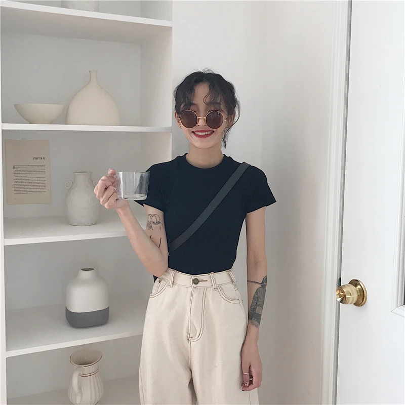 

Cheap wholesale 2019 new summer Hot selling women's fashion casual ladies work Shirts XC64