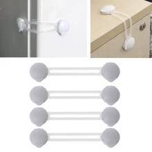 4 шт замок для маленьких детей в форме свиньи, пластиковый замок для двери шкафа, ящики для туалета, безопасный замок