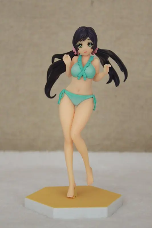 

16.5CM Japan Anime Love Live! Tojo Nozomi Swimsuit Brinquedos Sexy Anime Figure Juguetes PVC Action Figure Collectible Model