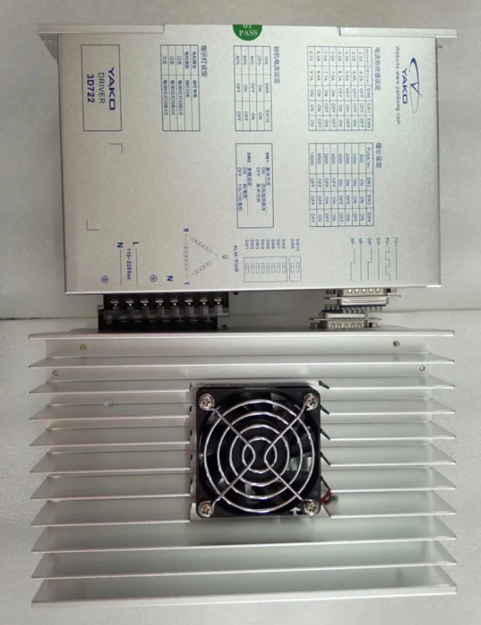 Используется 90% новый шаговые двигатели Драйвер 3D722 вход напряжение AC110V-220V матч 3 фазы