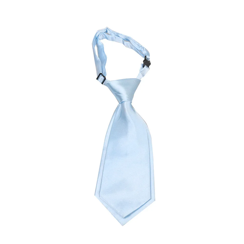 HOOYI Boys Tie Solid Fashion Cravat Small size Necktie for Women