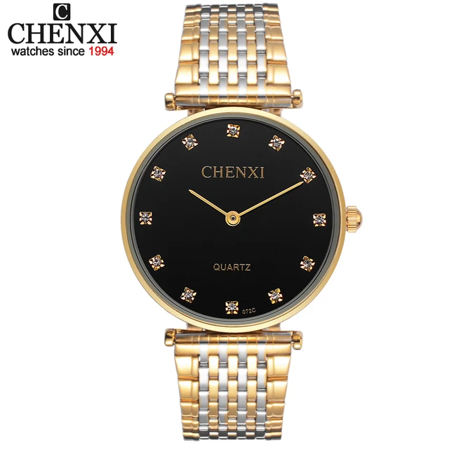 Ultrathin watches Lovers Rhinestone watch for men stainless steel Men's Women's Ultrathin watches Lovers Rhinestone watch for men stainless steel Men's Women's