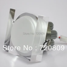 Квадратный 7 w 9 w Кристальный акриловый потолочный светильник декоративный светильник теплый белый/красный/зеленый/синий/желтый AC 85-265 v