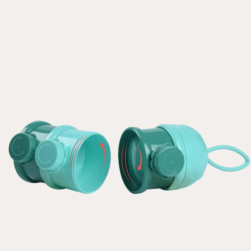  Portable Baby Infant Feeding Milk Powder Food Container Storage Feeding Box for Baby Kids Toddler Three Grid milk storage