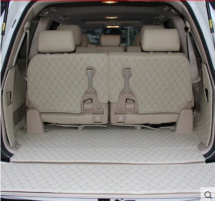 CHOWTOTO специальные коврики для багажника Lexus LX 570 7 сидений Нескользящие