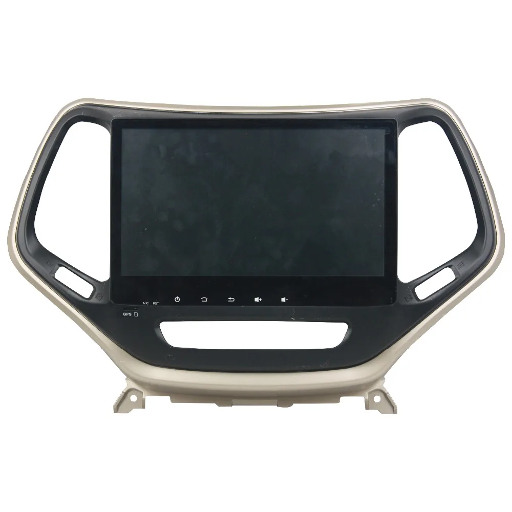 10," ips 8 Core 4 Гб+ 64 ГБ Android 9,0 Автомобильный DVD плеер для Jeep Cherokee gps радио попугай BT CarPlay