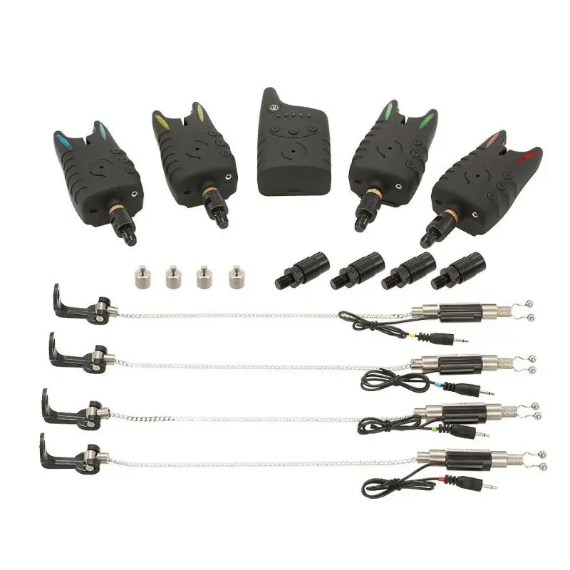  1/Set Fishing Multivariate Function Tools Portable JY-57-SWK Fishing Bite Alarm Set Sensitivity Ale